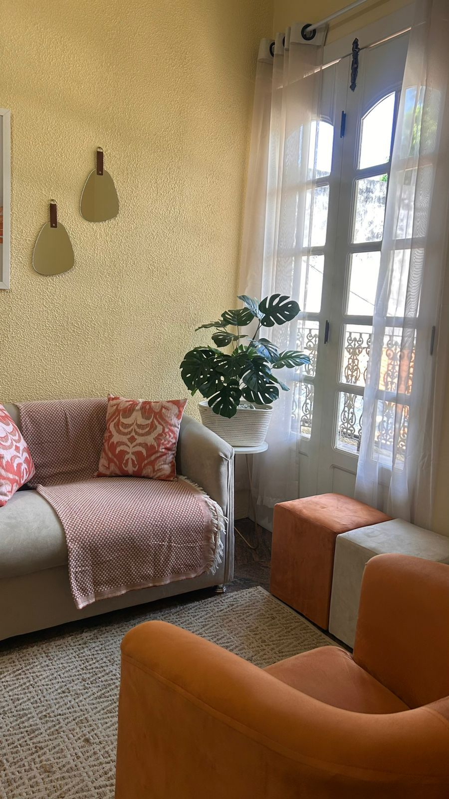 Detalhe decorativo do consultório